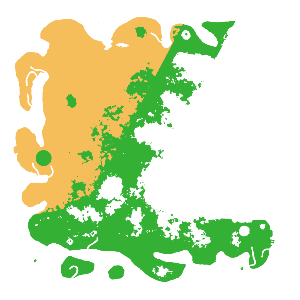 Biome Rust Map: Procedural Map, Size: 5000, Seed: 1353310425
