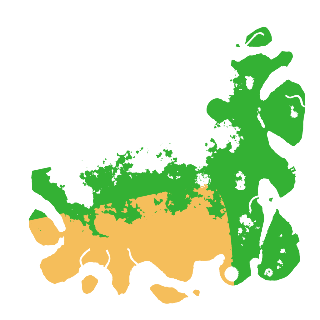 Biome Rust Map: Procedural Map, Size: 4050, Seed: 918395311