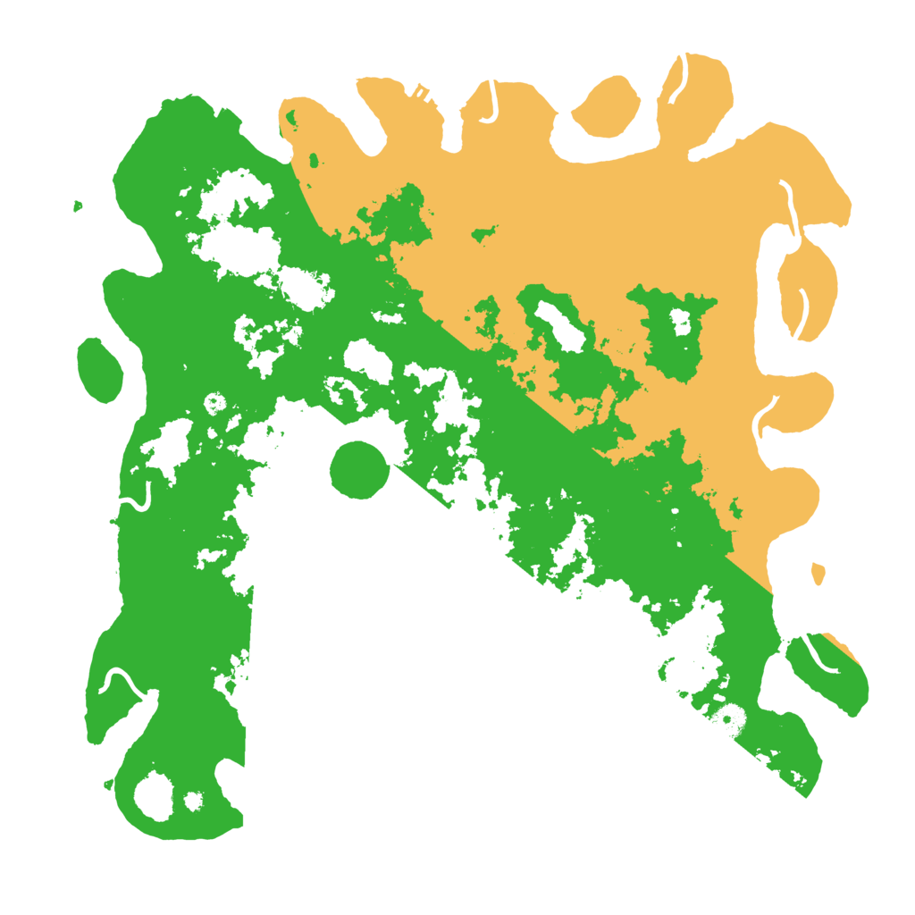 Biome Rust Map: Procedural Map, Size: 4300, Seed: 97657203