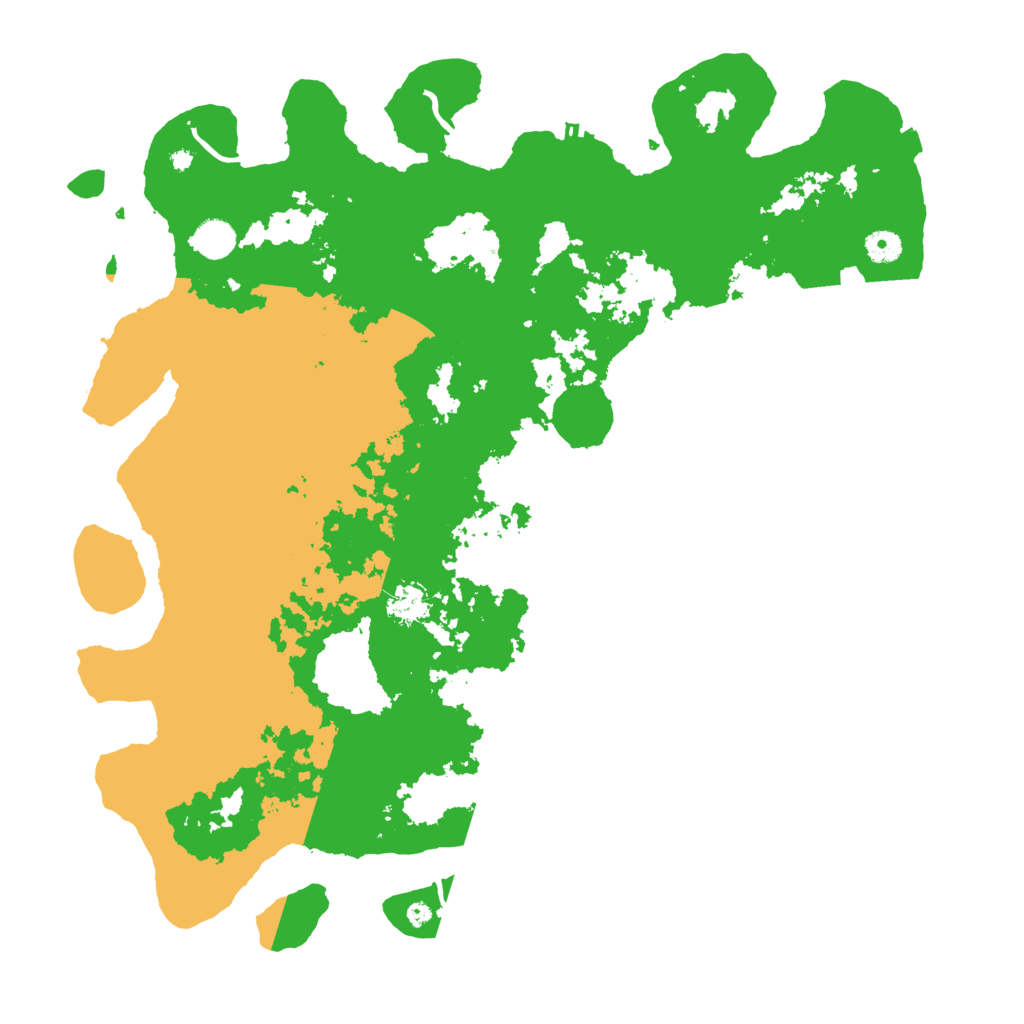 Biome Rust Map: Procedural Map, Size: 4500, Seed: 28524709