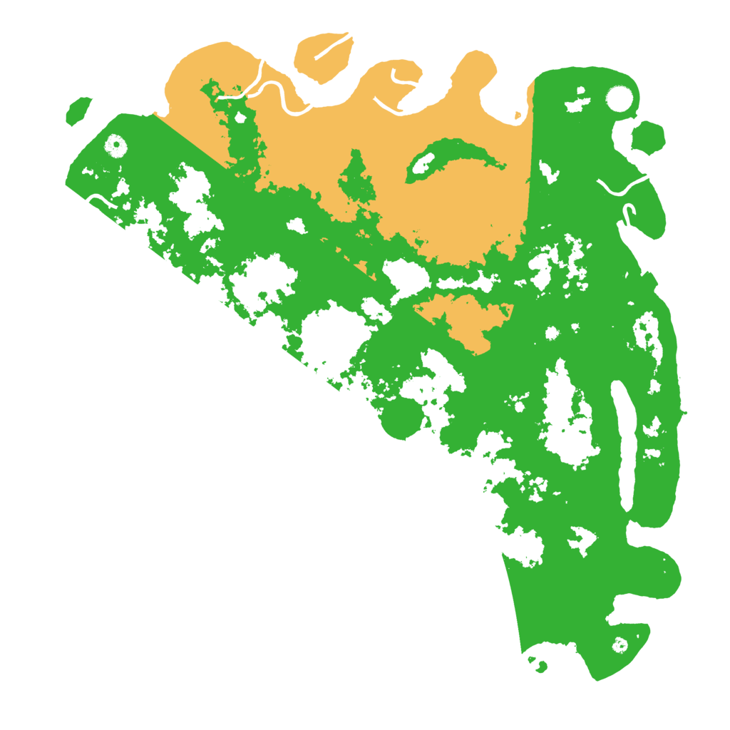 Biome Rust Map: Procedural Map, Size: 4900, Seed: 1003330000