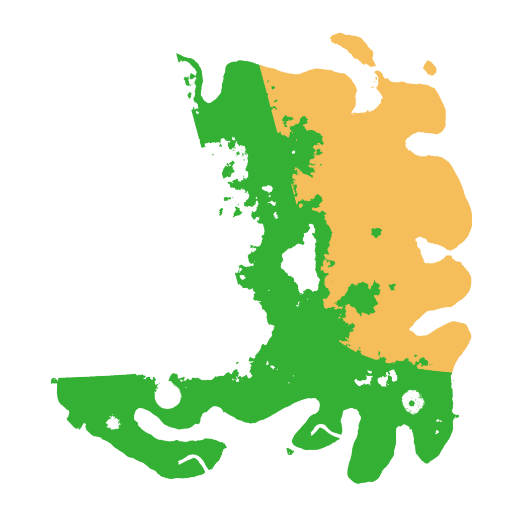 Biome Rust Map: Procedural Map, Size: 3500, Seed: 673772198