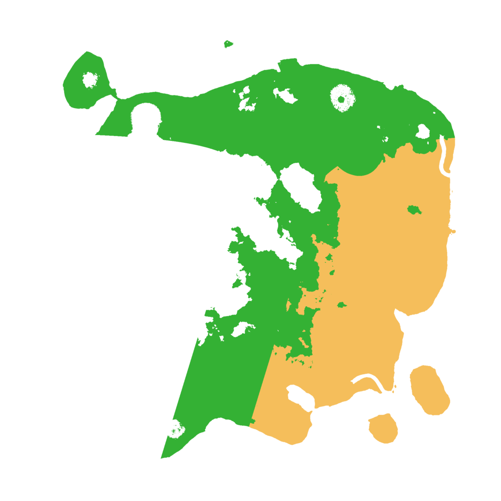 Biome Rust Map: Procedural Map, Size: 3000, Seed: 22786