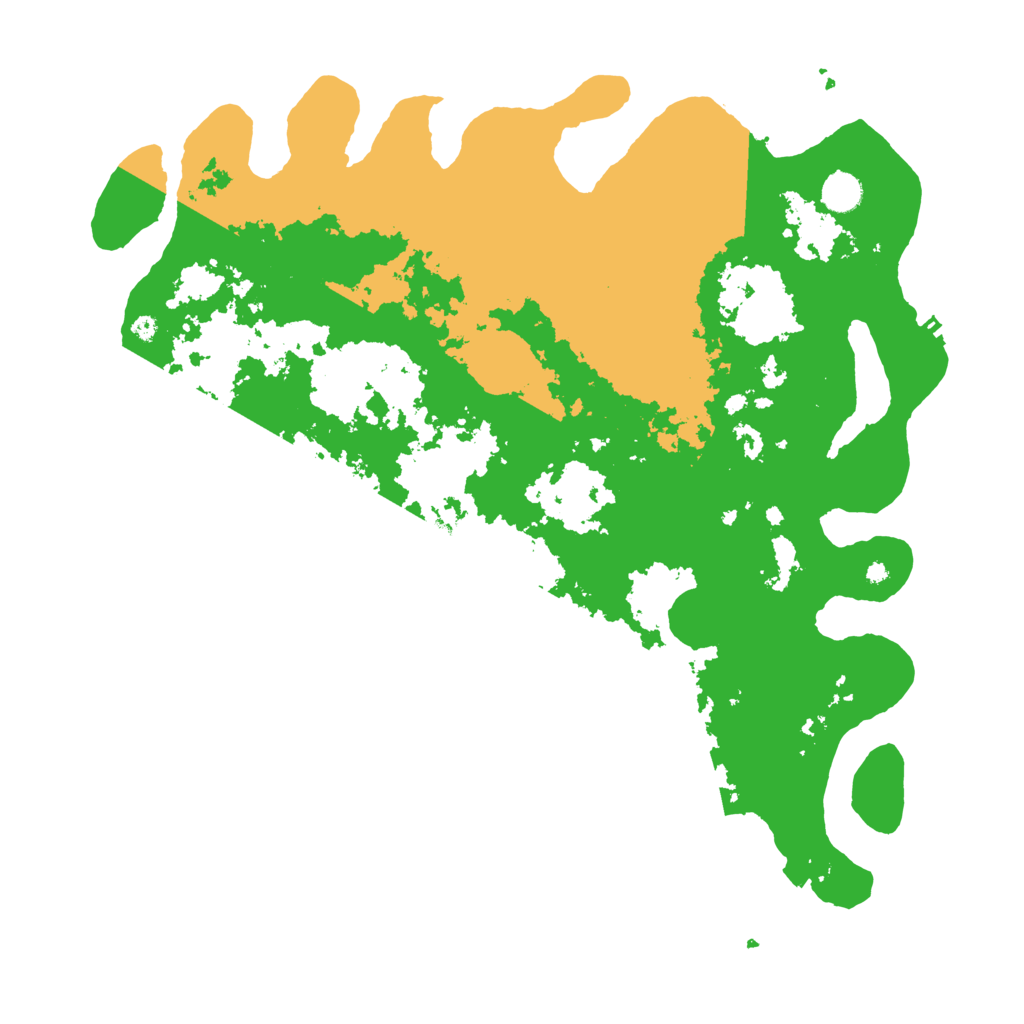 Biome Rust Map: Procedural Map, Size: 4500, Seed: 45861