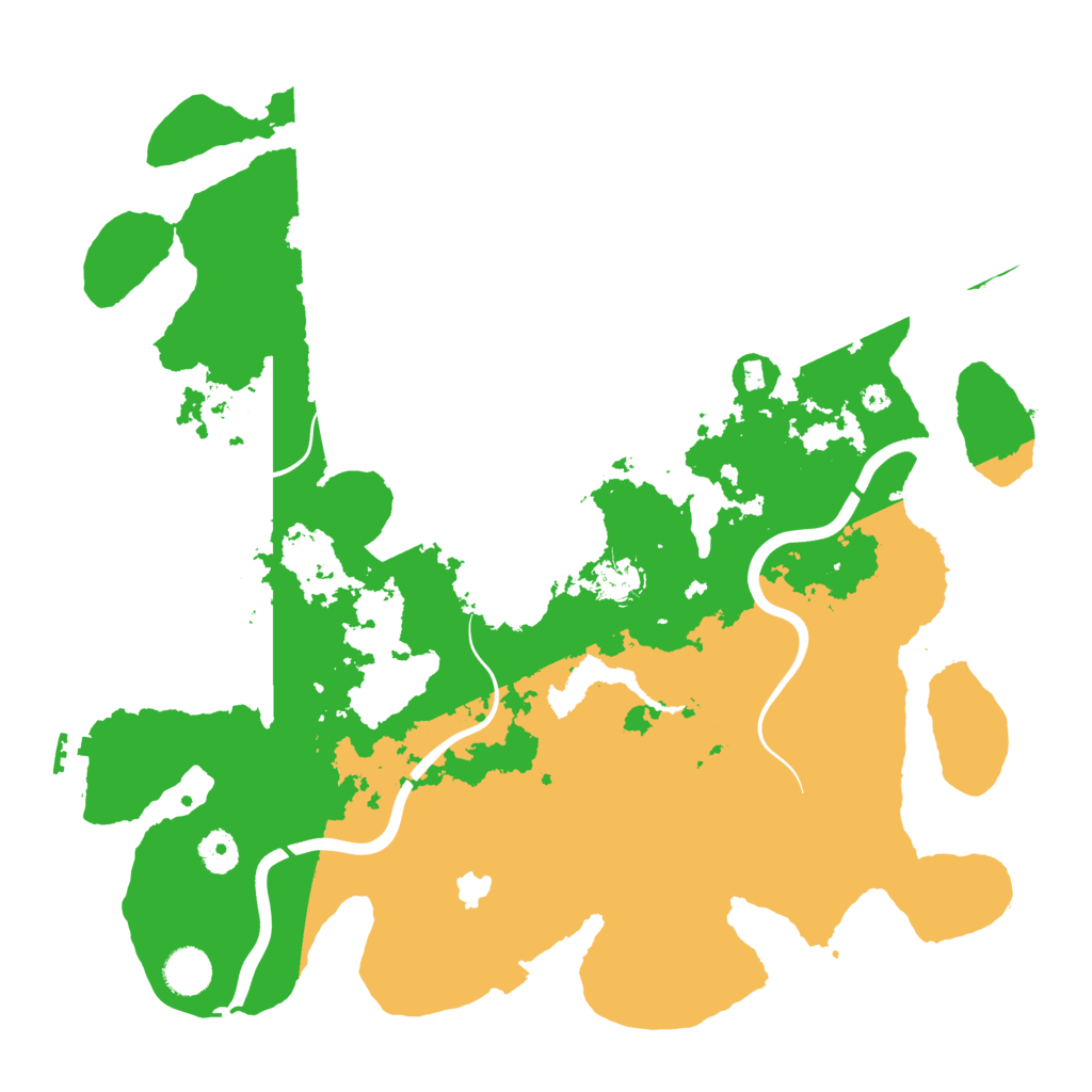 Biome Rust Map: Procedural Map, Size: 4000, Seed: 1110469197