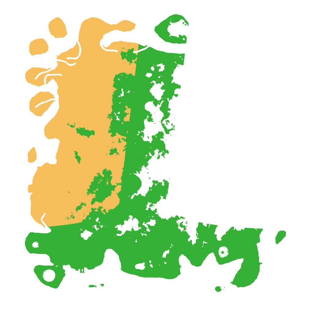 Biome Rust Map: Procedural Map, Size: 4500, Seed: 735174481