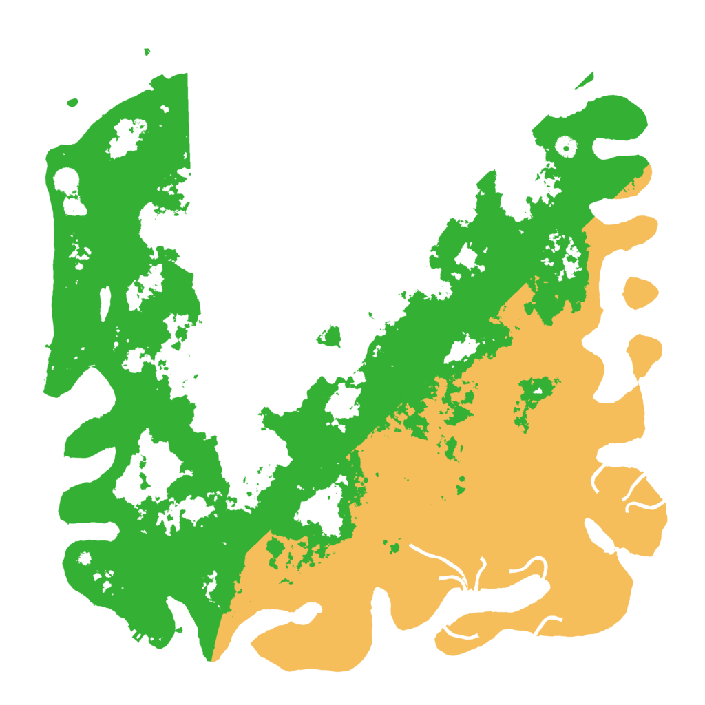 Biome Rust Map: Procedural Map, Size: 5000, Seed: 3247