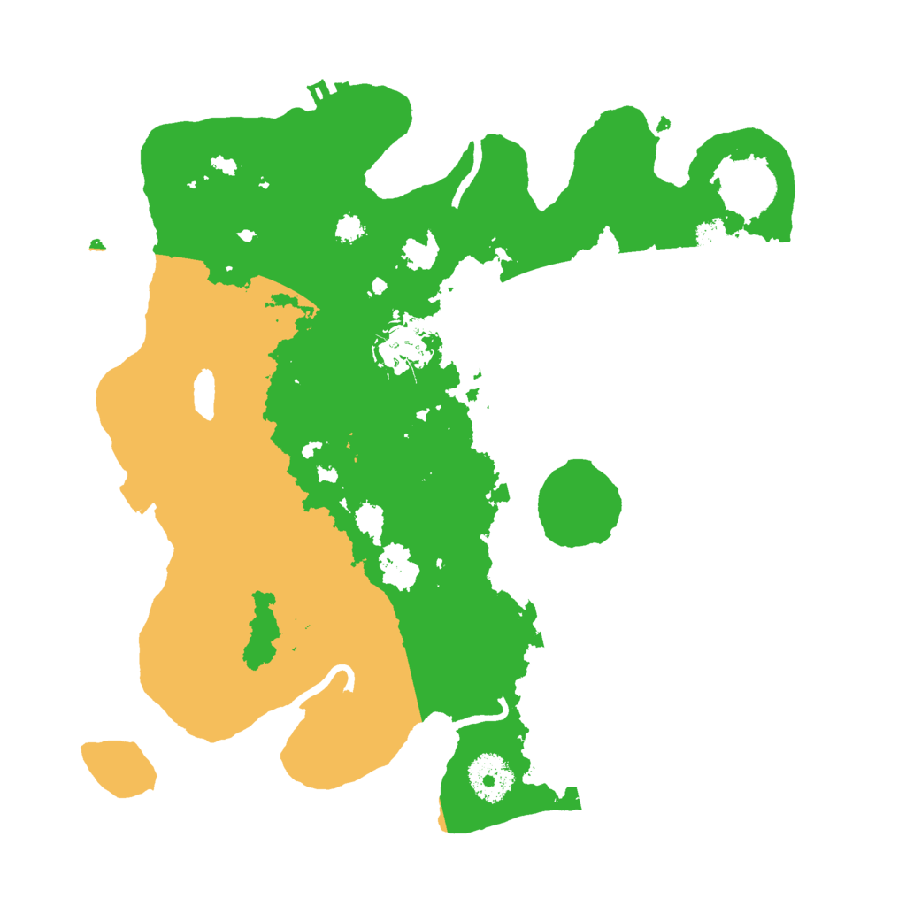 Biome Rust Map: Procedural Map, Size: 3000, Seed: 905910503