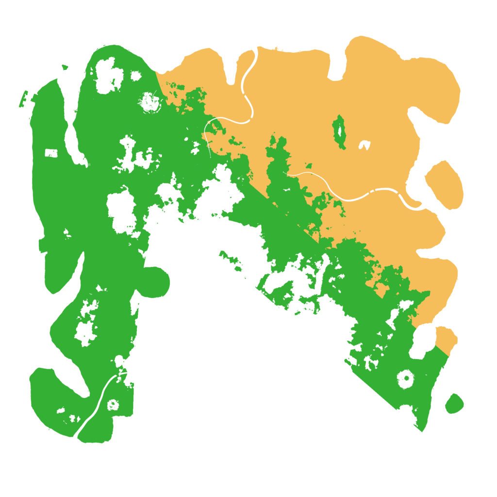 Biome Rust Map: Procedural Map, Size: 4250, Seed: 2102195614