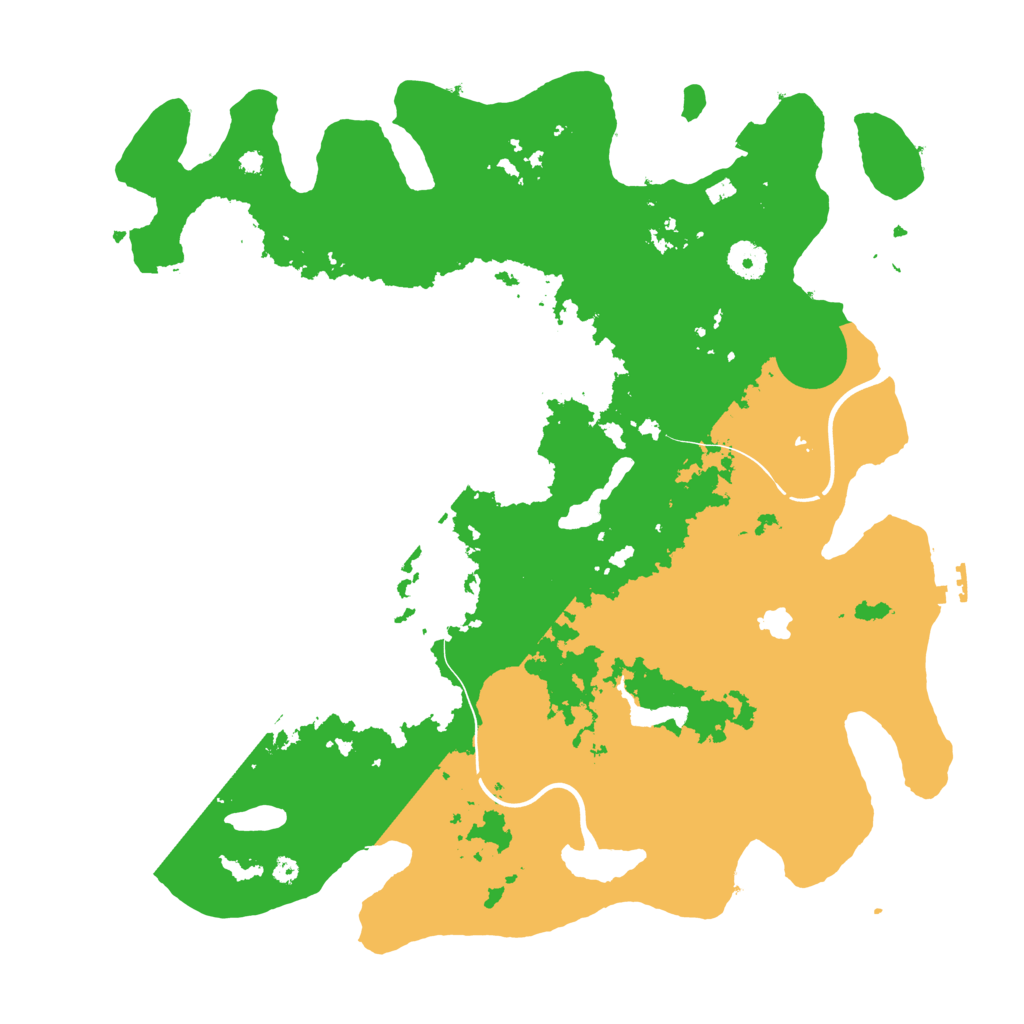 Biome Rust Map: Procedural Map, Size: 4000, Seed: 6947512