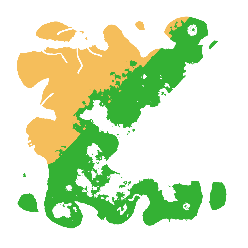 Biome Rust Map: Procedural Map, Size: 3500, Seed: 719857663