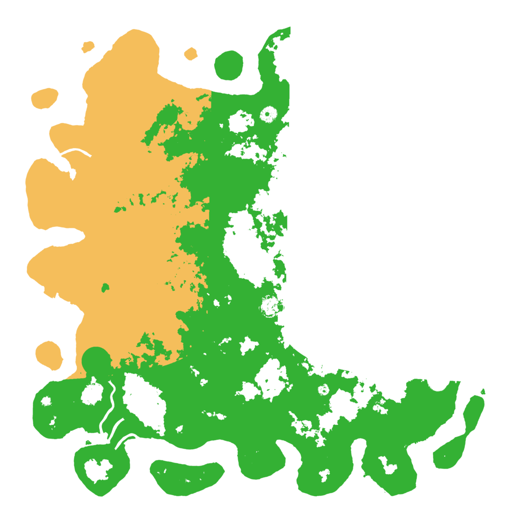 Biome Rust Map: Procedural Map, Size: 4800, Seed: 1301817015