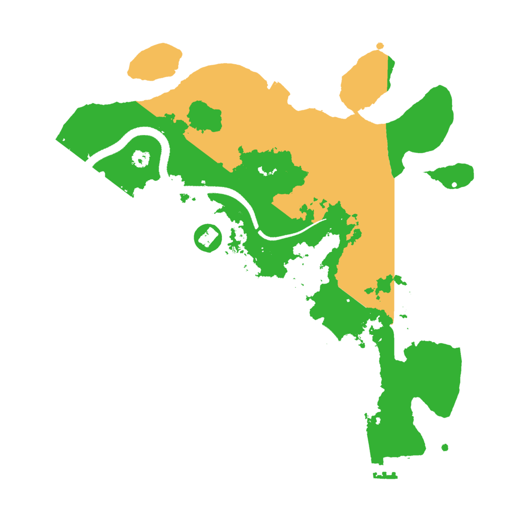 Biome Rust Map: Procedural Map, Size: 3000, Seed: 12920