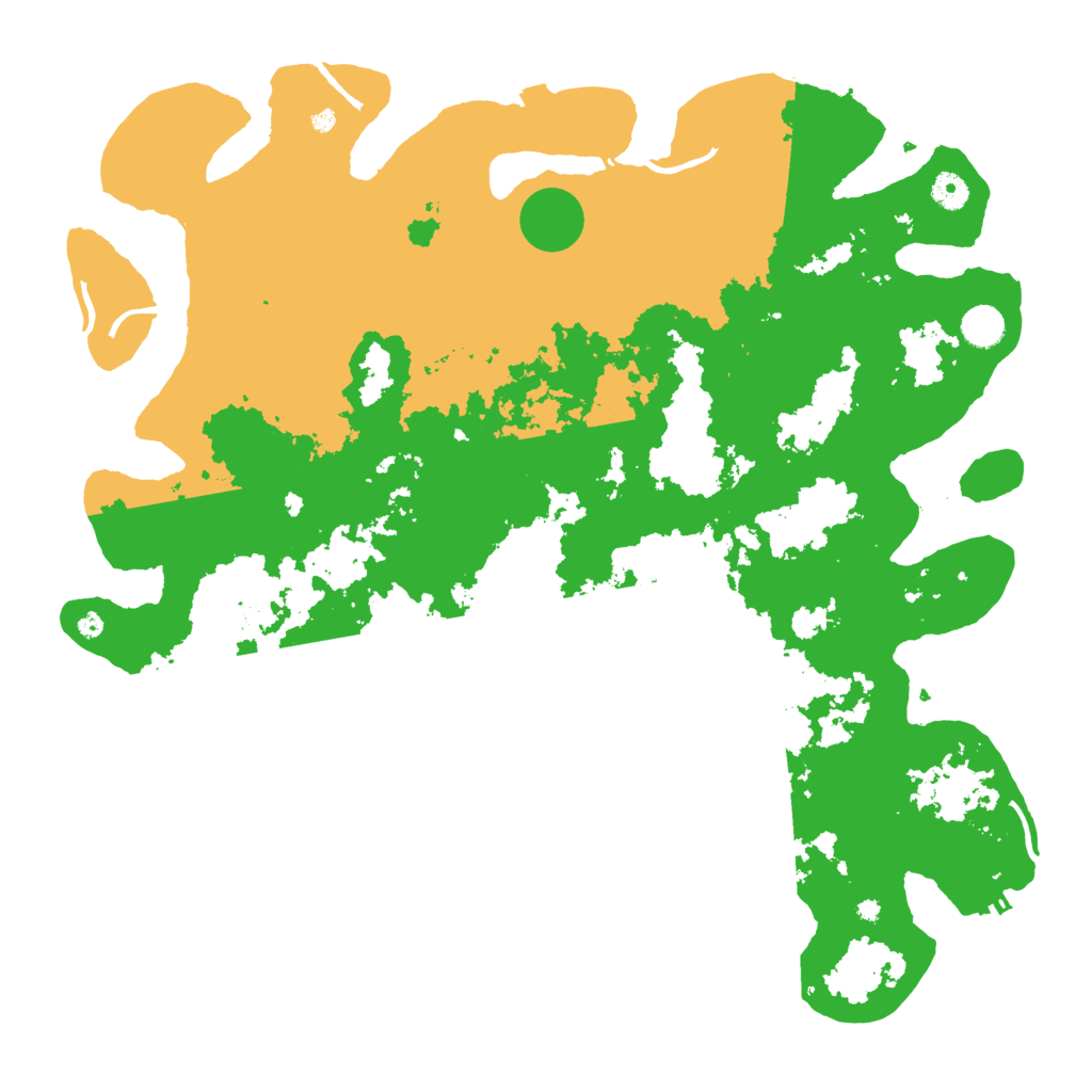Biome Rust Map: Procedural Map, Size: 4500, Seed: 1317214790