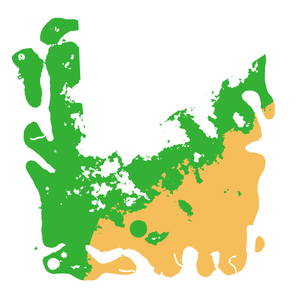 Biome Rust Map: Procedural Map, Size: 4500, Seed: 965542366