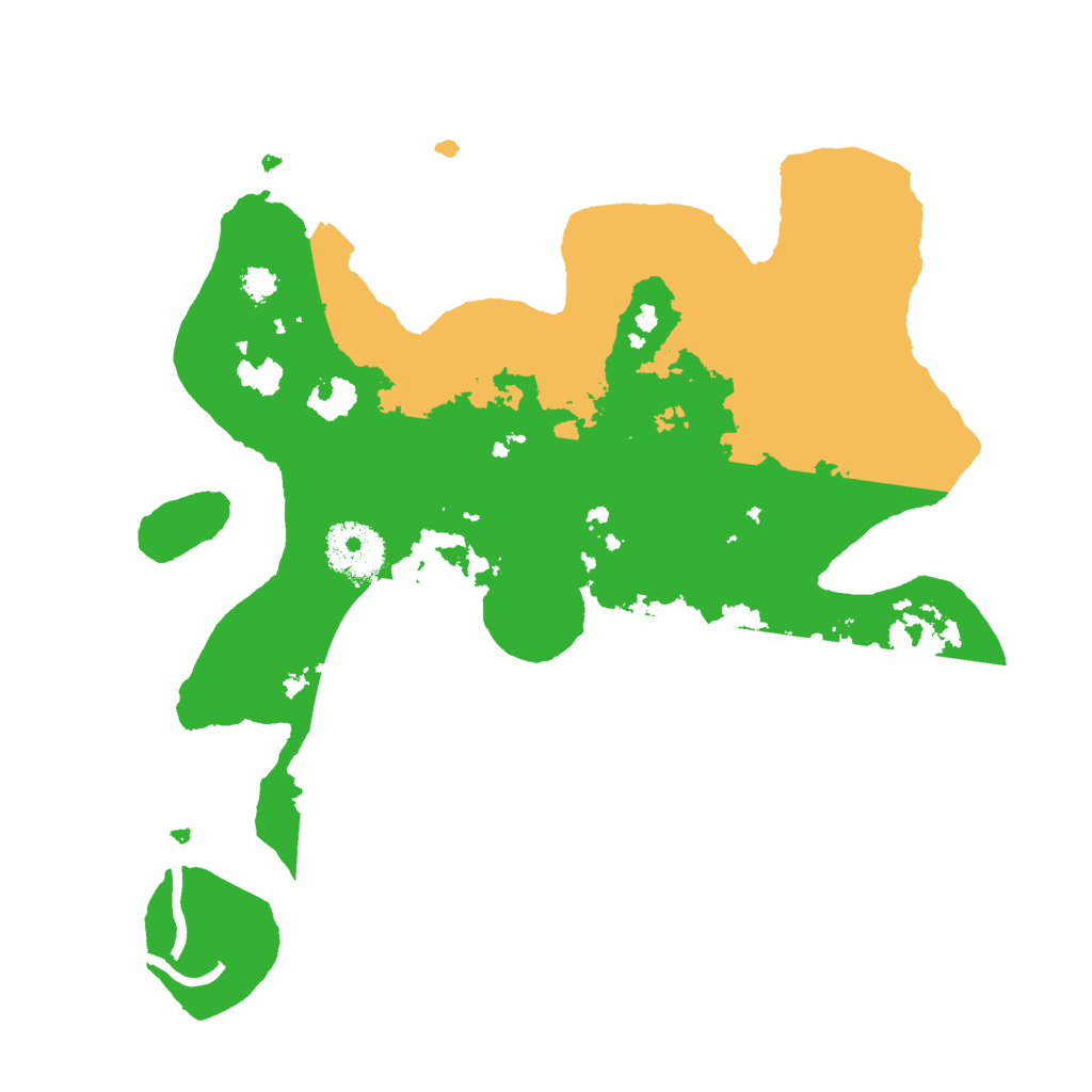 Biome Rust Map: Procedural Map, Size: 2900, Seed: 96232090