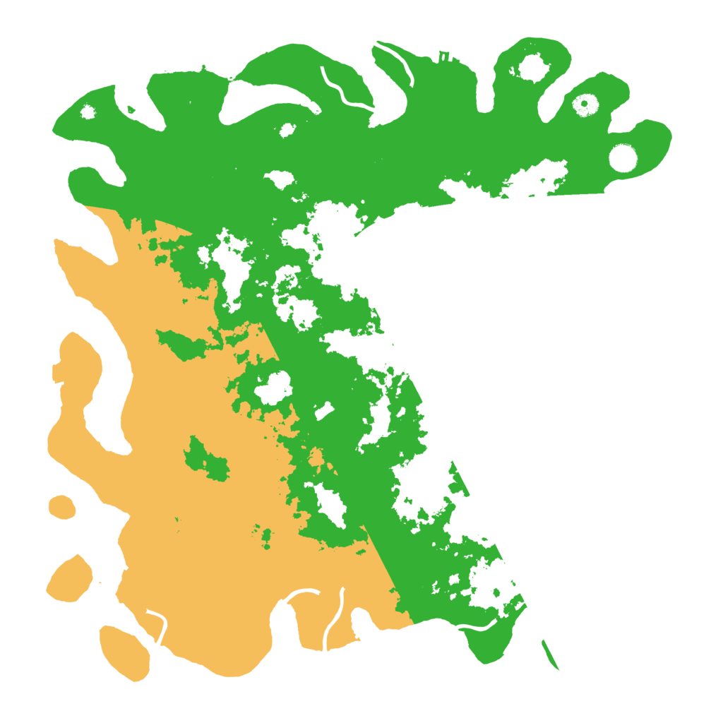 Biome Rust Map: Procedural Map, Size: 4500, Seed: 1330008461