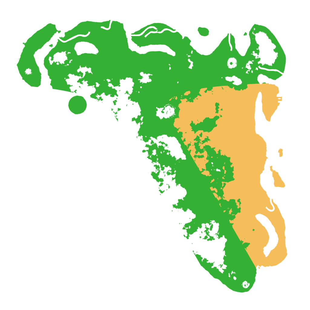 Biome Rust Map: Procedural Map, Size: 4500, Seed: 508953496