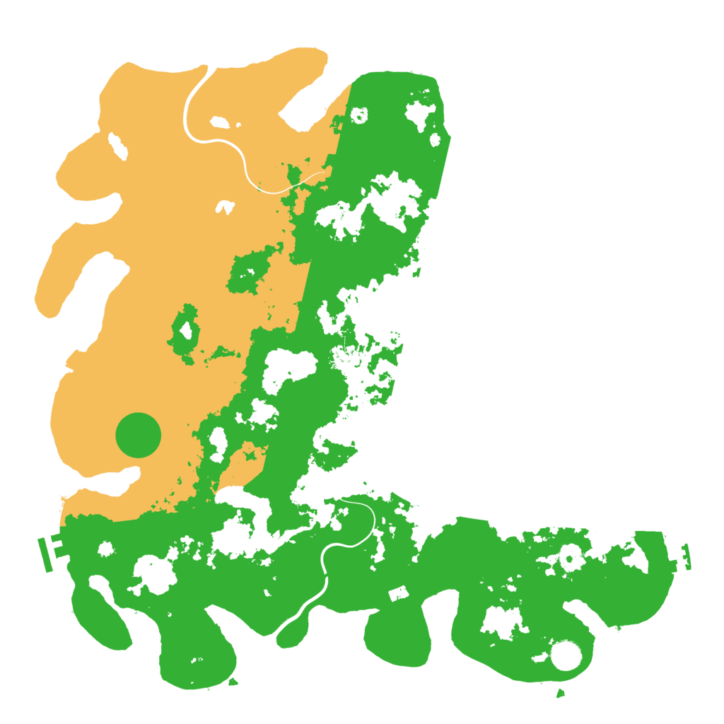 Biome Rust Map: Procedural Map, Size: 4200, Seed: 1799382011