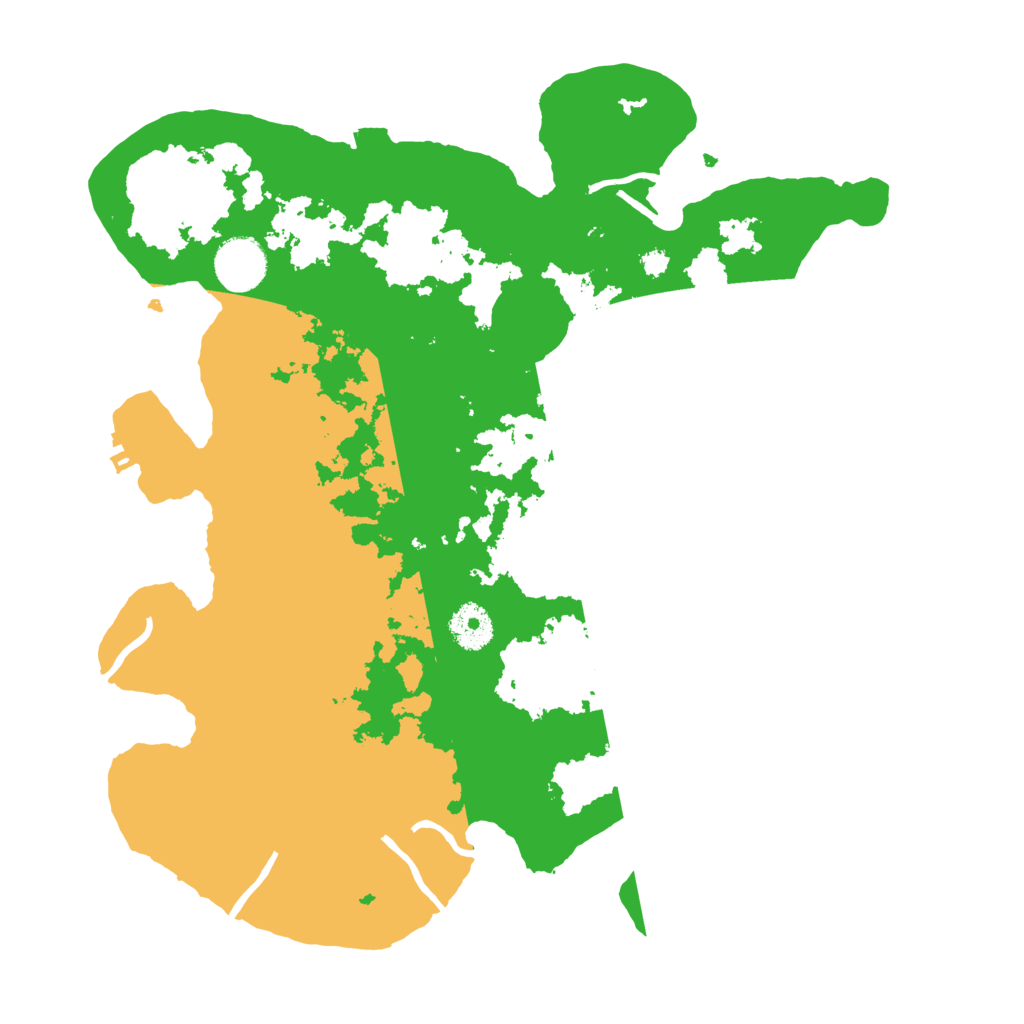 Biome Rust Map: Procedural Map, Size: 3500, Seed: 920231
