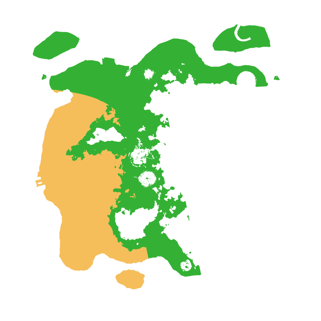Biome Rust Map: Procedural Map, Size: 3000, Seed: 890092023