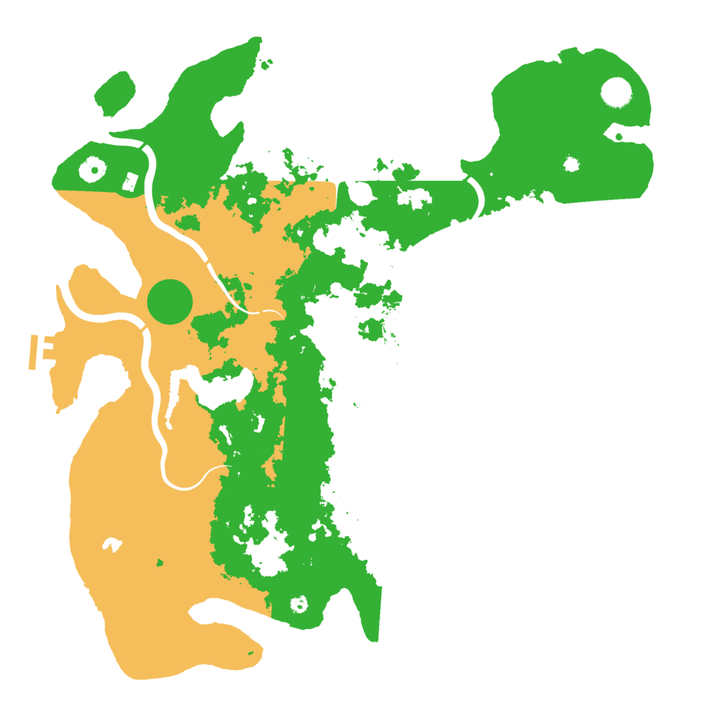 Biome Rust Map: Procedural Map, Size: 4200, Seed: 238829772