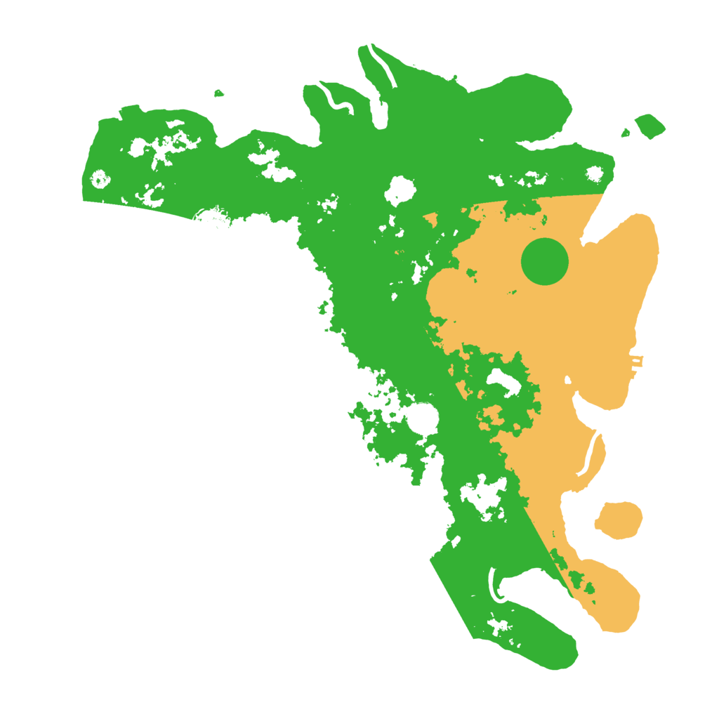 Biome Rust Map: Procedural Map, Size: 4000, Seed: 22355