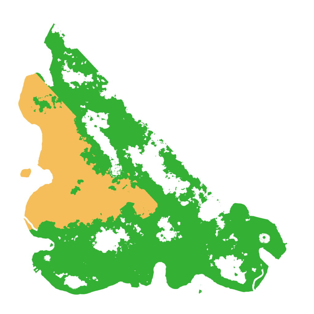 Biome Rust Map: Procedural Map, Size: 4500, Seed: 1882156532