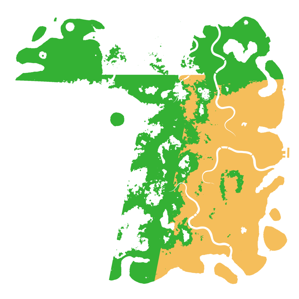 Biome Rust Map: Procedural Map, Size: 6000, Seed: 112958260