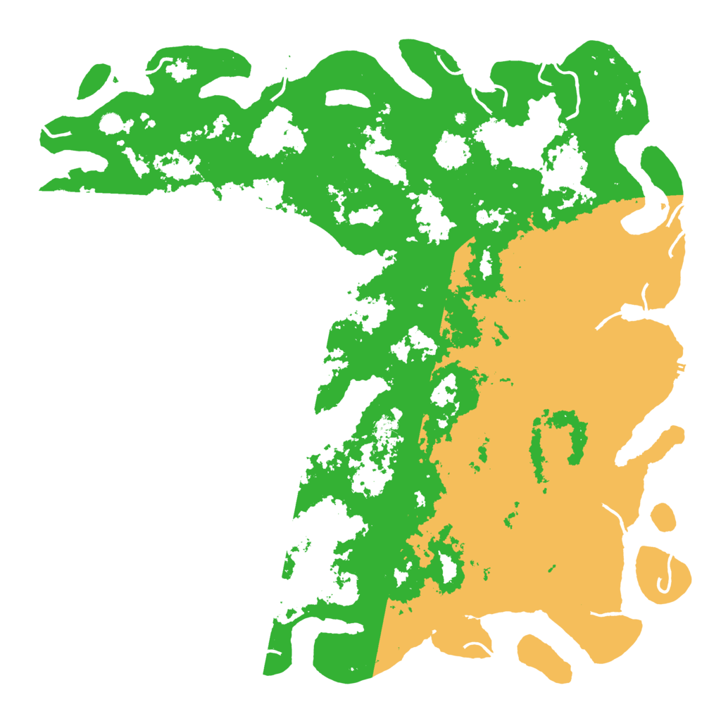 Biome Rust Map: Procedural Map, Size: 6000, Seed: 112958260
