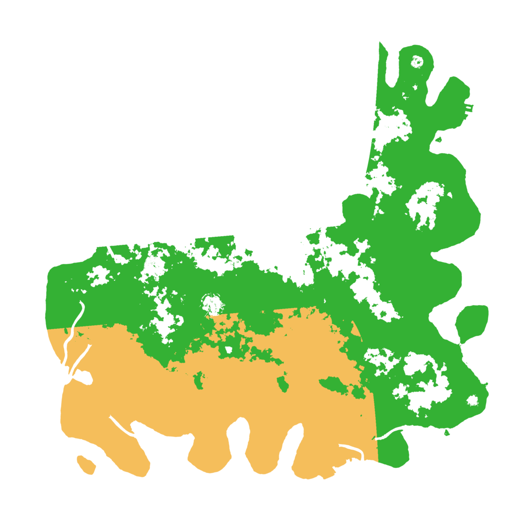 Biome Rust Map: Procedural Map, Size: 4300, Seed: 8530016