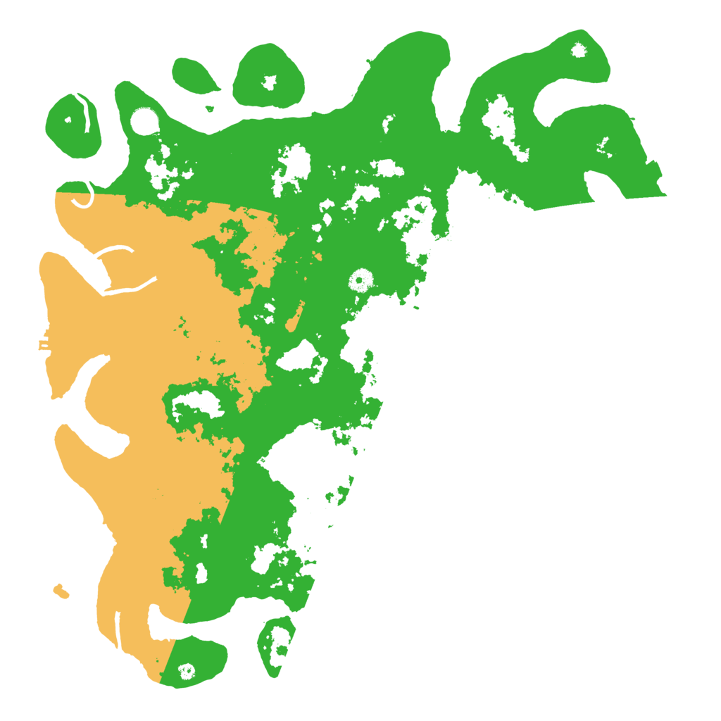 Biome Rust Map: Procedural Map, Size: 4550, Seed: 1665665555