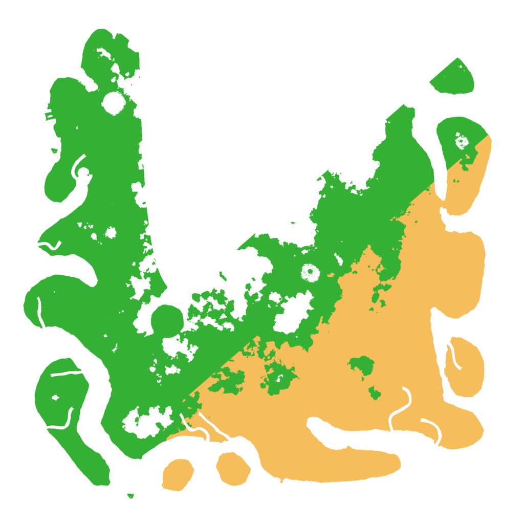 Biome Rust Map: Procedural Map, Size: 4250, Seed: 477101288