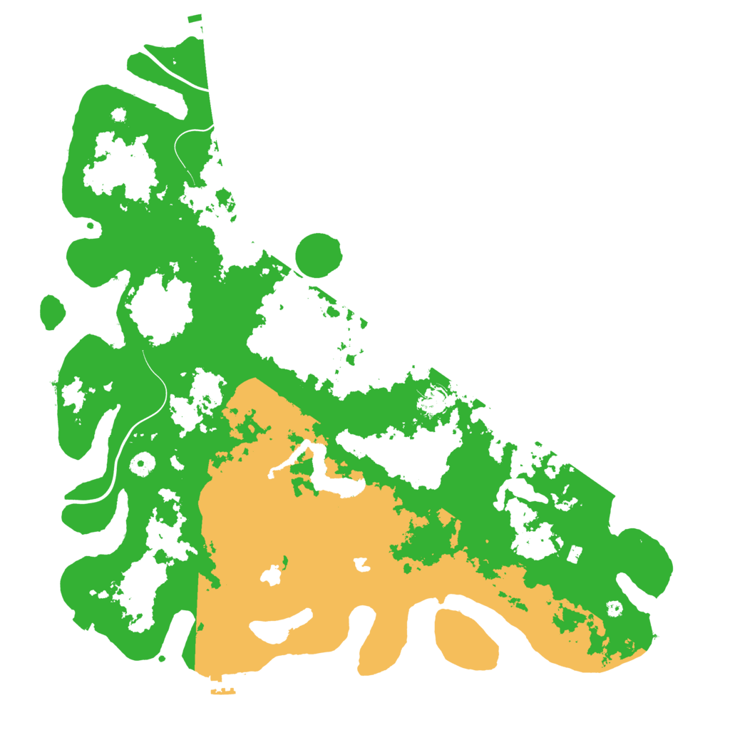 Biome Rust Map: Procedural Map, Size: 4500, Seed: 178289138