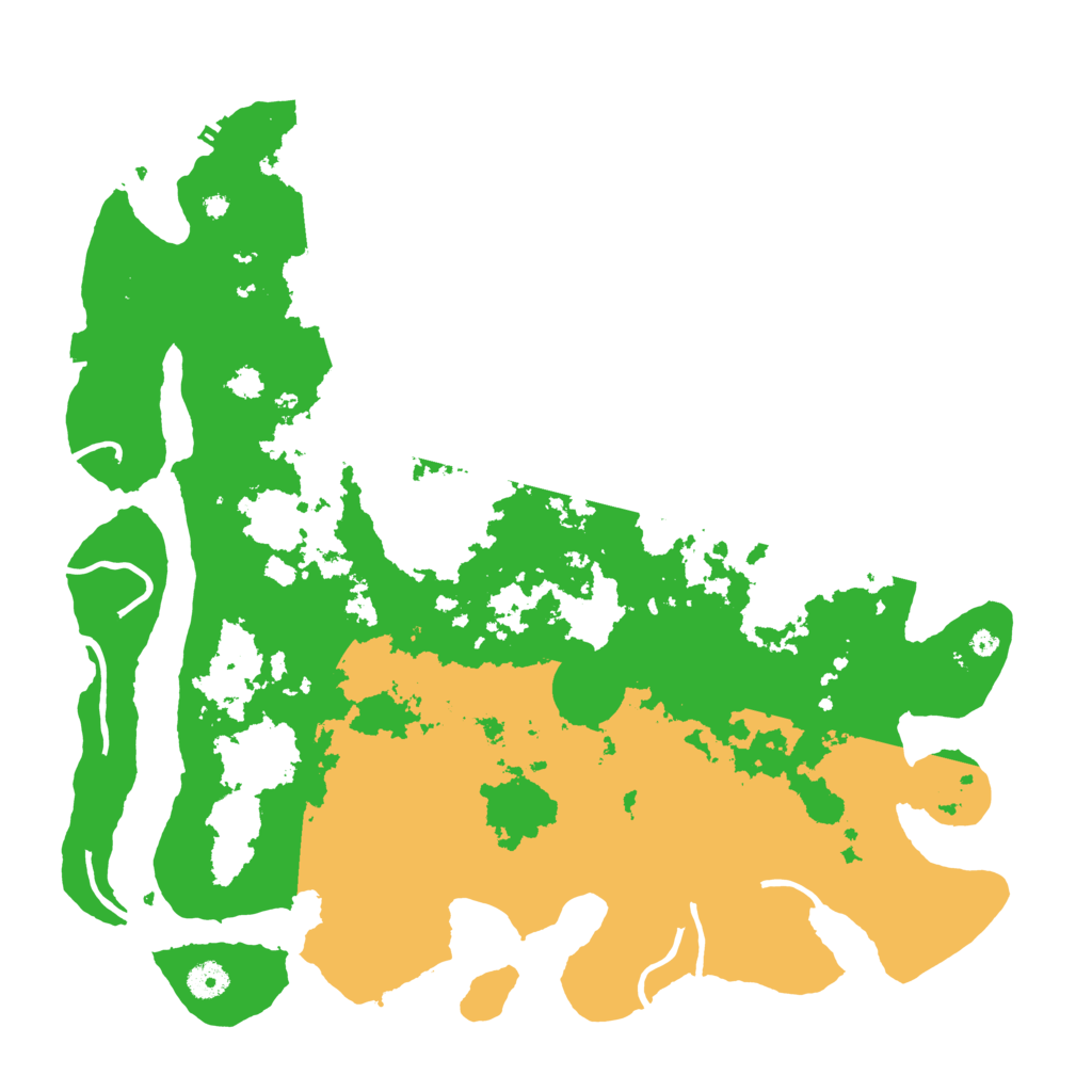 Biome Rust Map: Procedural Map, Size: 4250, Seed: 604