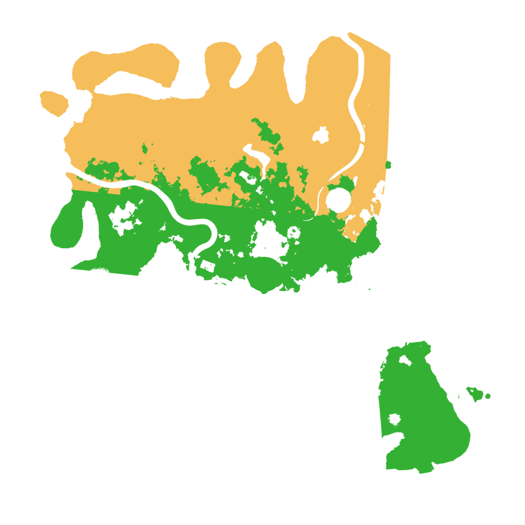 Biome Rust Map: Procedural Map, Size: 4000, Seed: 834530535