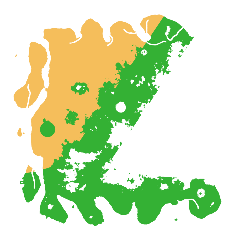 Biome Rust Map: Procedural Map, Size: 4250, Seed: 530691690