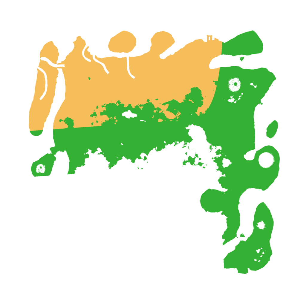 Biome Rust Map: Procedural Map, Size: 3500, Seed: 973879986