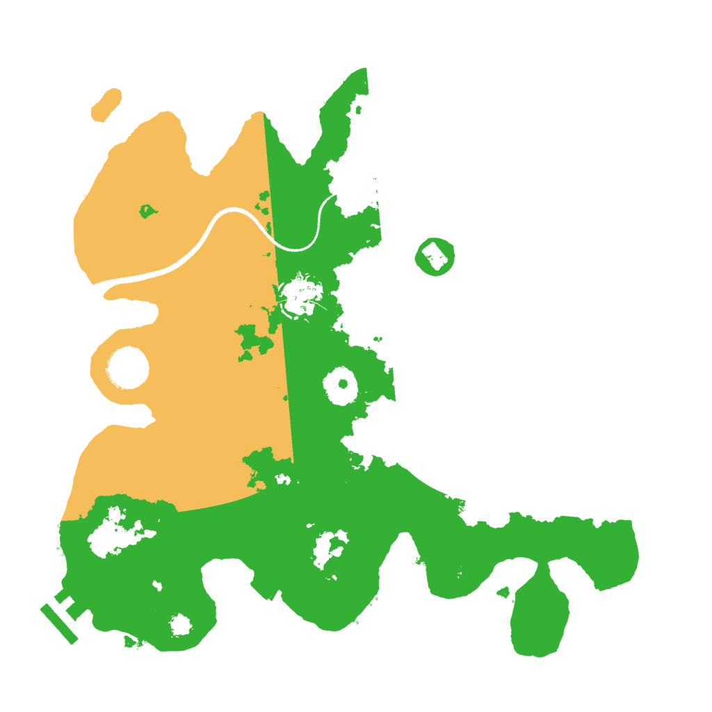 Biome Rust Map: Procedural Map, Size: 3000, Seed: 926260580