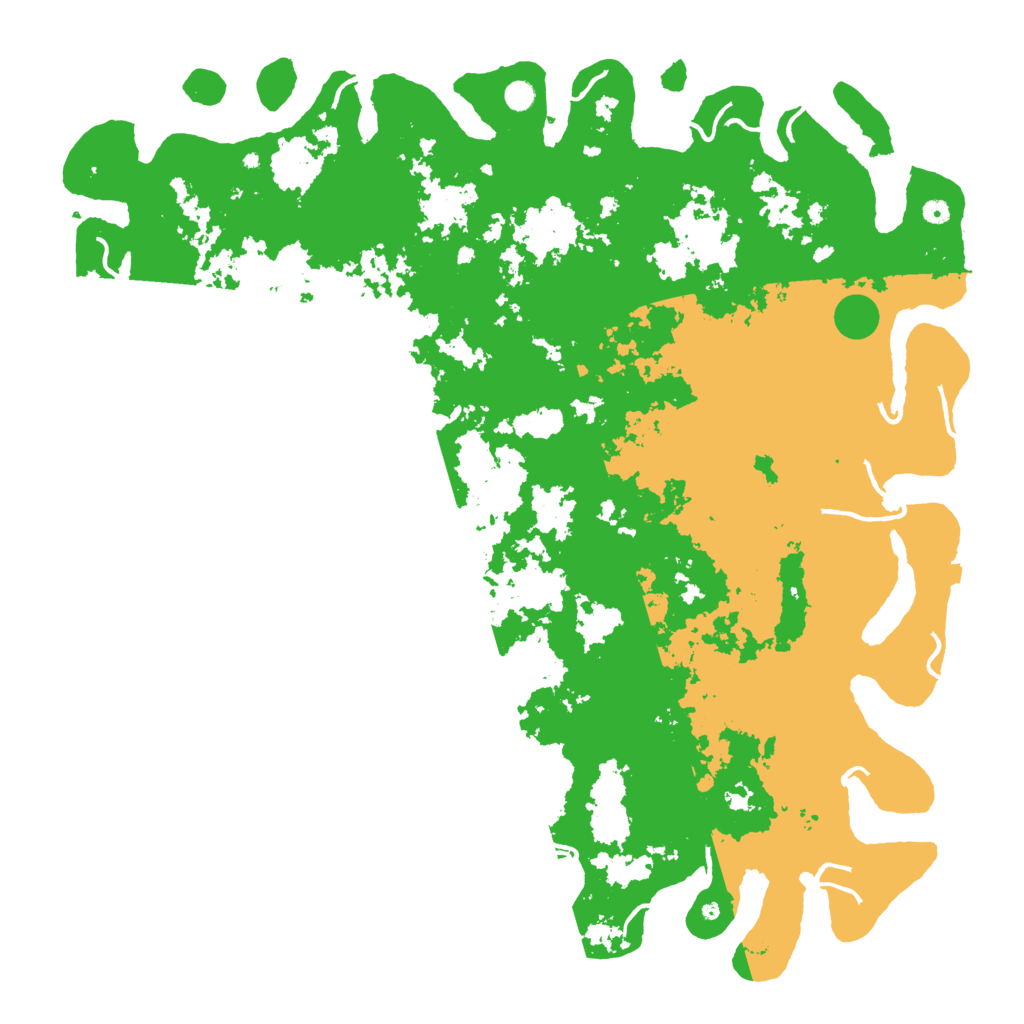 Biome Rust Map: Procedural Map, Size: 6000, Seed: 187453269