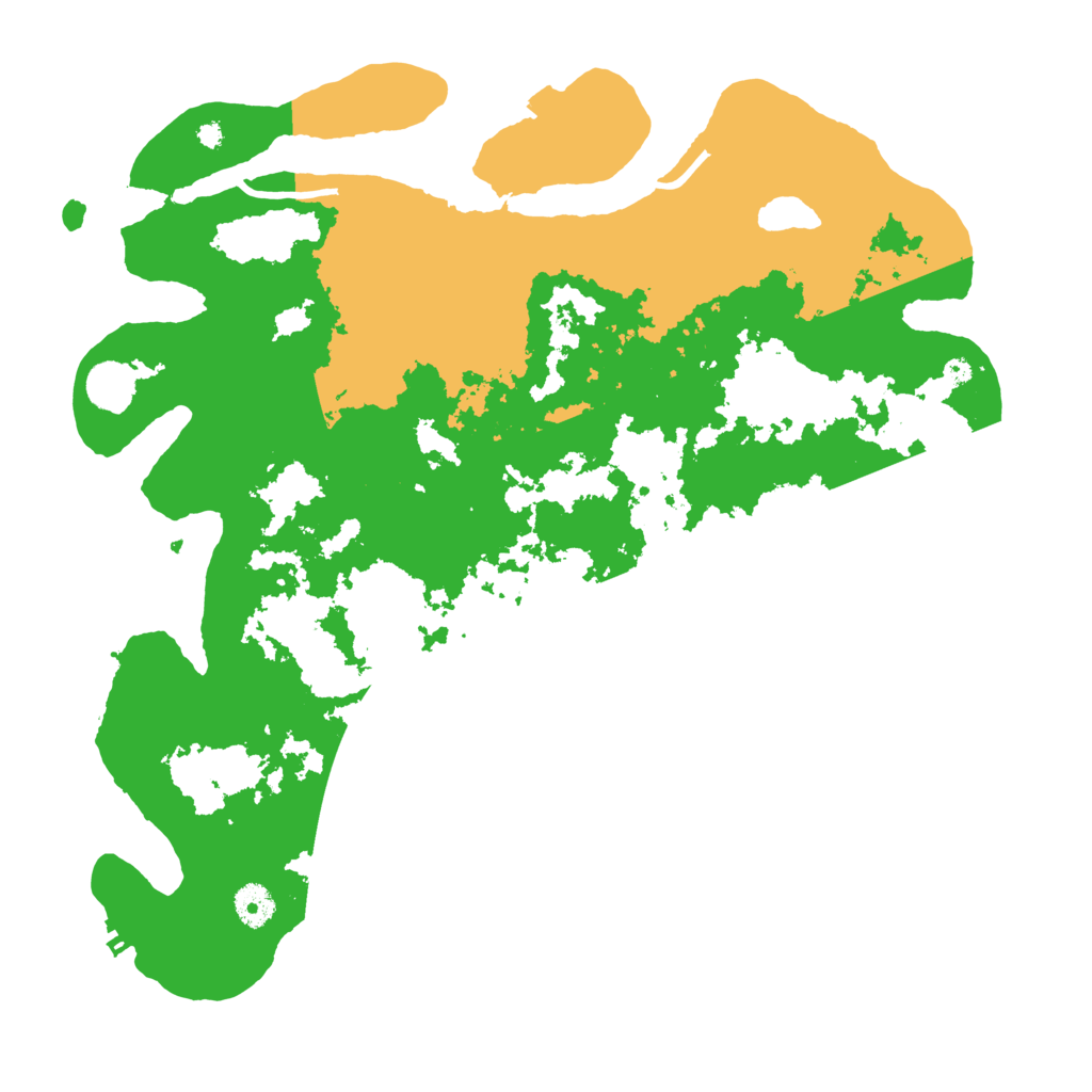 Biome Rust Map: Procedural Map, Size: 4000, Seed: 2625
