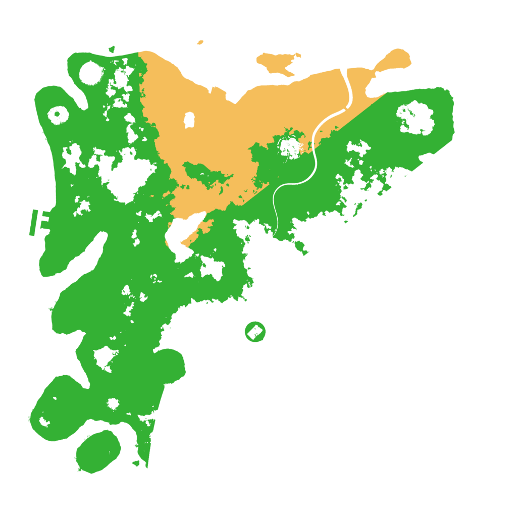 Biome Rust Map: Procedural Map, Size: 4000, Seed: 235930761