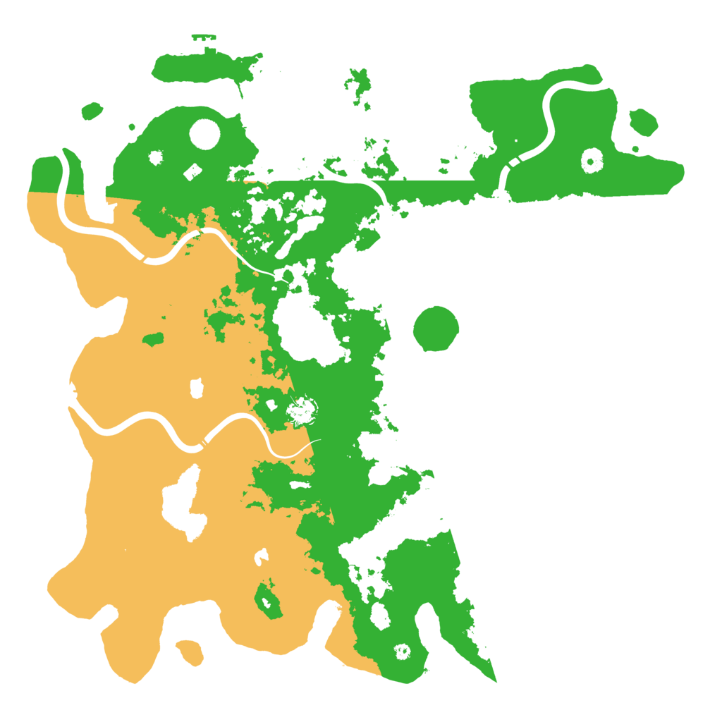 Biome Rust Map: Procedural Map, Size: 4500, Seed: 1404432674