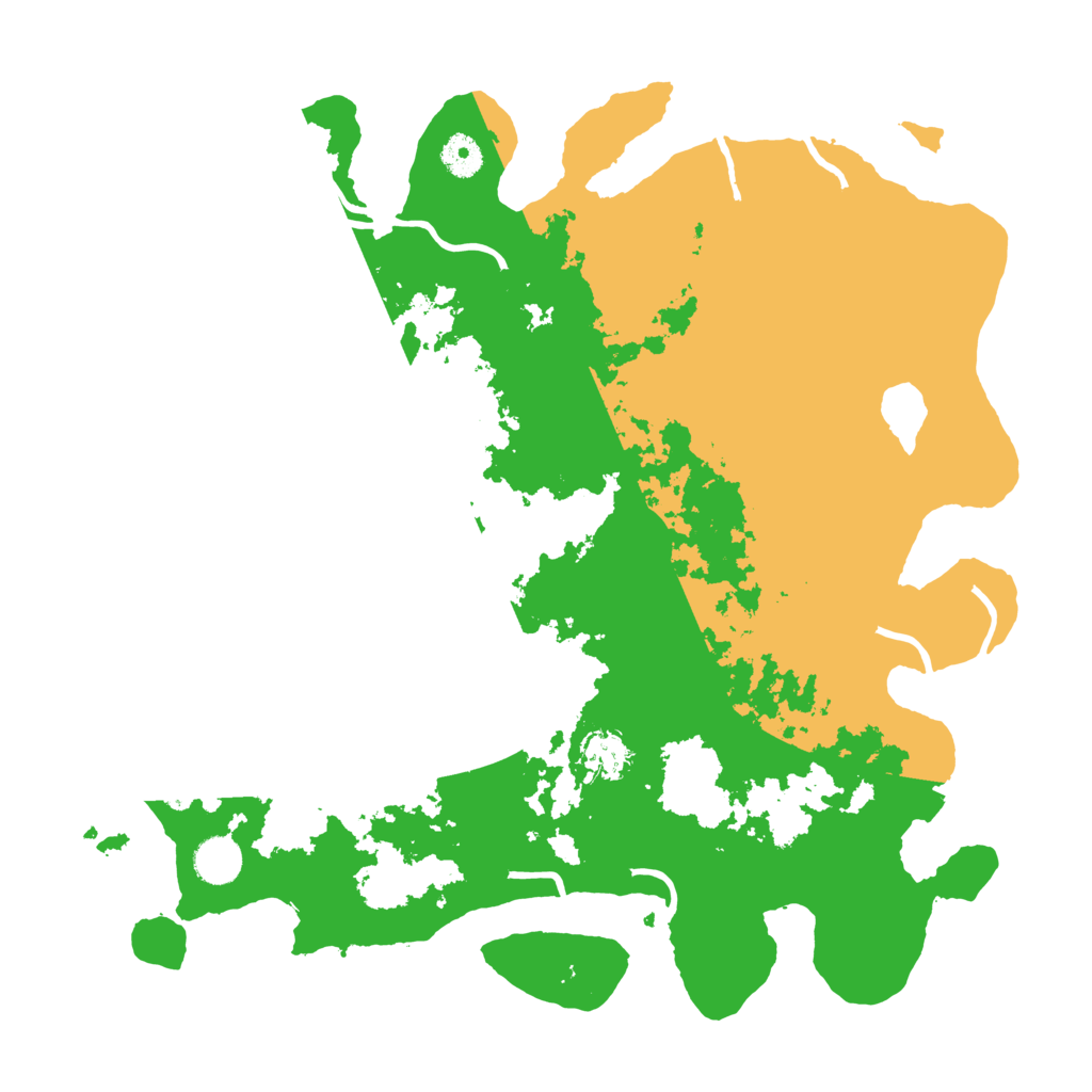 Biome Rust Map: Procedural Map, Size: 4000, Seed: 1810775664