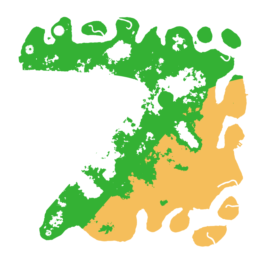 Biome Rust Map: Procedural Map, Size: 4500, Seed: 32029070