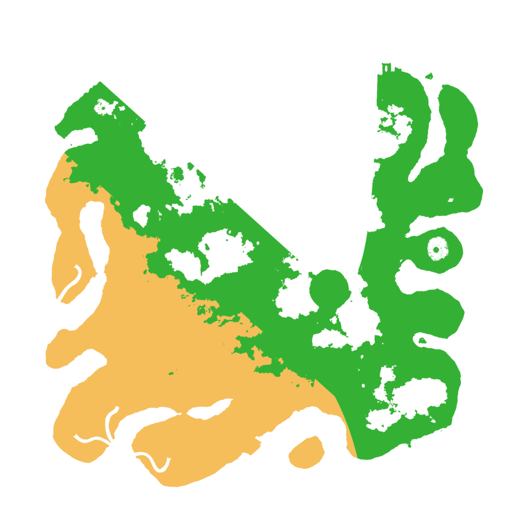 Biome Rust Map: Procedural Map, Size: 3500, Seed: 1446548359