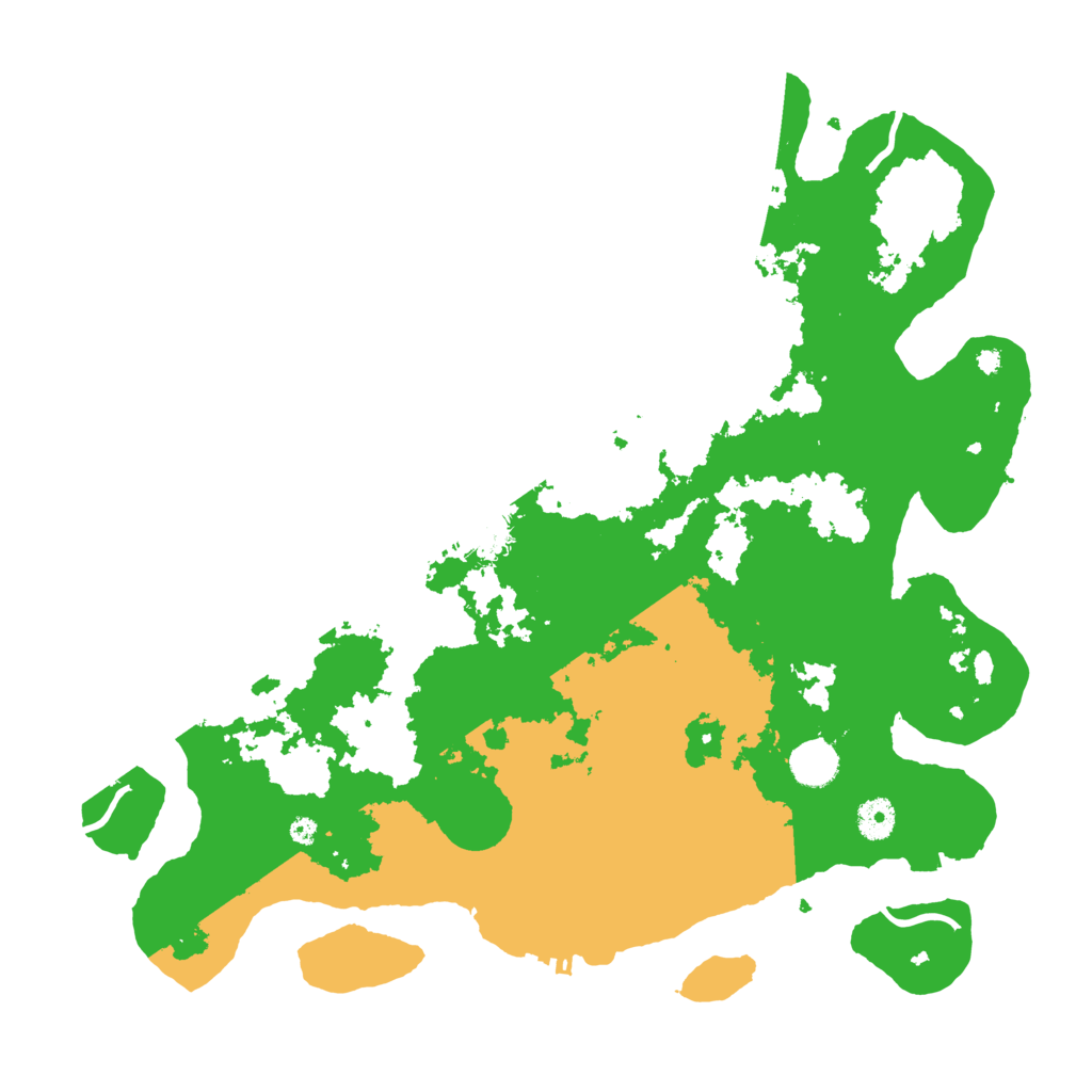 Biome Rust Map: Procedural Map, Size: 4100, Seed: 30793552