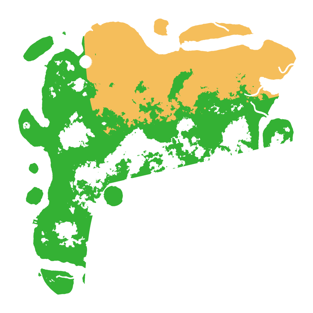 Biome Rust Map: Procedural Map, Size: 4500, Seed: 77168141