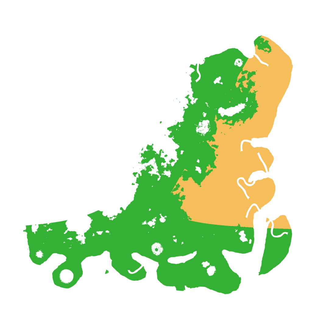 Biome Rust Map: Procedural Map, Size: 4000, Seed: 1835166191