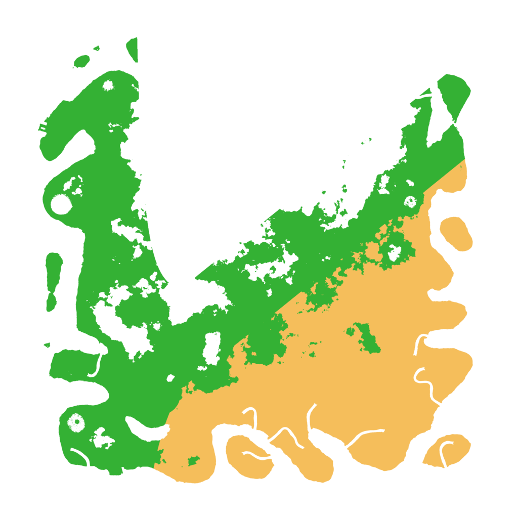 Biome Rust Map: Procedural Map, Size: 4500, Seed: 1891890167